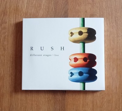 Rush - Different Stages Live (3-CD-Digipak Anthem Atlantic 1998)