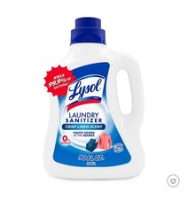 Lysol Laundry Sanitizer Crisp Linen Detergent Booster - 90oz 4.9 out of 5 stars 0.14 per gallon