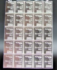 25 x 1-Gram SILVER BARS--Valcambi Swiss Bullion-FREE SHIPPING-25 GRAMS of SILVER