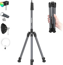 SMALLRIG 74.8"/ 6.23 ft Adjustable Light Stand Photography, Max Load 8.8 lb,...