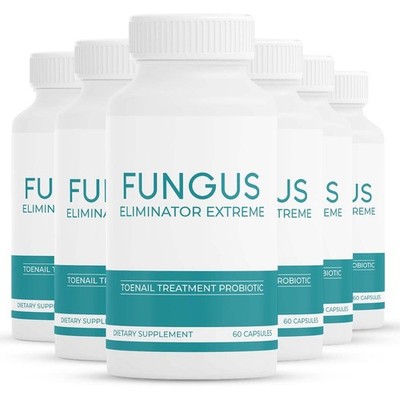 ( 6 Pack ) Fungus Eliminator Extreme Probiotic Supplement For Skin & Nail Health