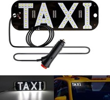 LED Taxi sign Display Signal Indicator Lights LED Cab Top Sign Windshield Lamp