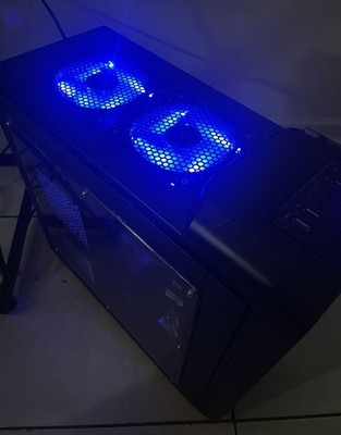 MSI Z77MA-G45 Gaming Tower Desktop, RGB Lighting, USB 3.0, Black