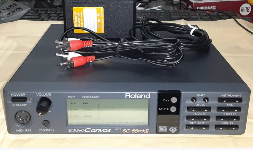 Roland Sound Canvas SC-55MK2 MIDI Sound Module Fully Working - Image 3 of 4