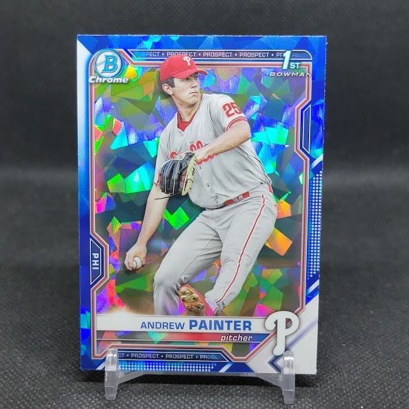 Andrew Painter | Phillies | 2021 Bowman Draft Sapphire | Chrome Sapphire BDC-10