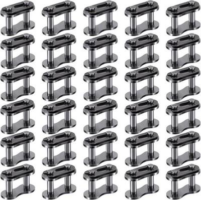 PAGOW 30pcs 40 Roller Chain Connecting Links, Master Connector #40