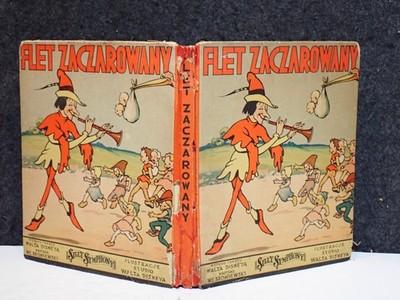 VTG 1947 Flet Zaczarowany The Enchanted Flute Polish Edition WALT DISNEY BOOK