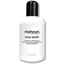 Hair White Temporary Paint for Old Age SFX 4.5 Fl oz Washable Color Theater