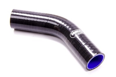 Samco Sport 1-1/2in 45Deg Elbow Hose Black E45/38(BLACK)