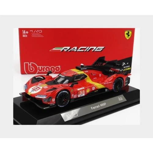 1:43 BURAGO Ferrari 499P #51 Winner Le Mans 2023 Calado Giovinazzi BU36312-51 - Immagine 2 di 2