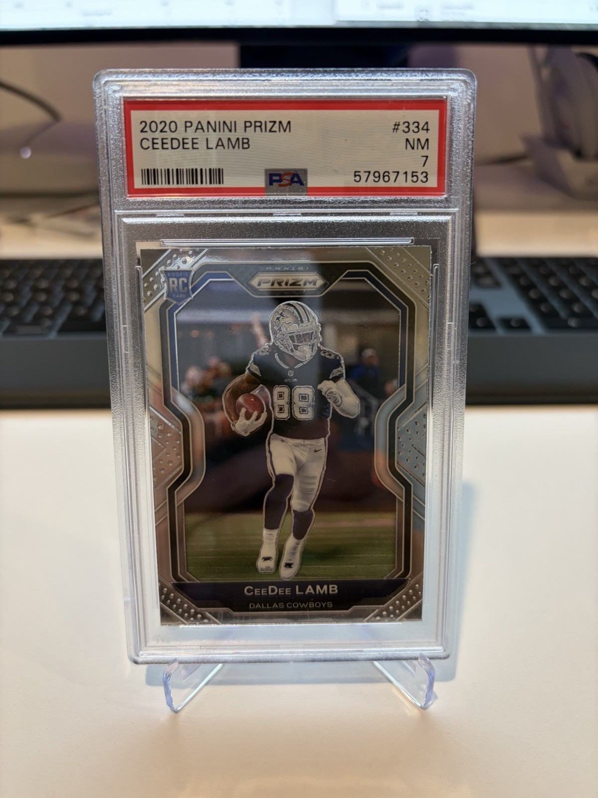 CeeDee Lamb 2020 Panini Prizm #334 Rookie RC