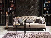 Polstersofa Polstersofa Dreisitzer Chesterfield Sofa 3 Sitzer Grau