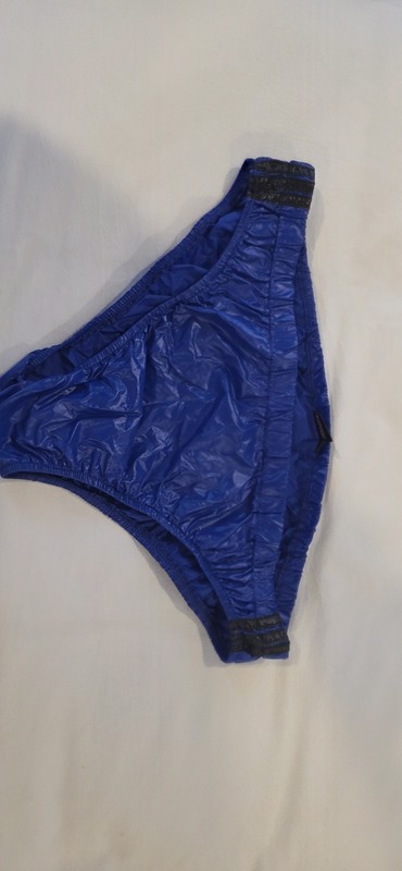 Shiny Glanz Nylon Thong Bilkini Underwear Size Large