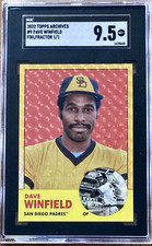 2022 Topps Archives #9 Dave Winfield FOILFRACTOR /1 SGC 9.5 (1/1)