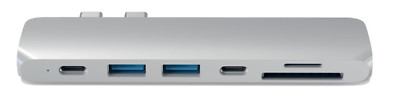 SATECHI Aluminum Type USB-C Pro Hub | SILVER | $99.99
