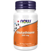 NOW Foods, Glutathione, 250Mg, 60 Veg. Kapseln - Blitzversand