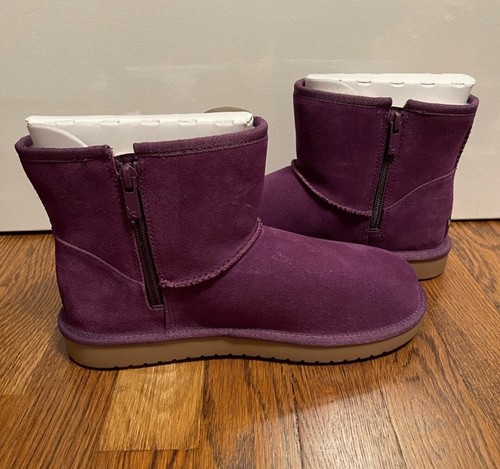Koolabura by ugg niñas botas moradas nuevas en caja talla 5 - Imagen 5 de 5