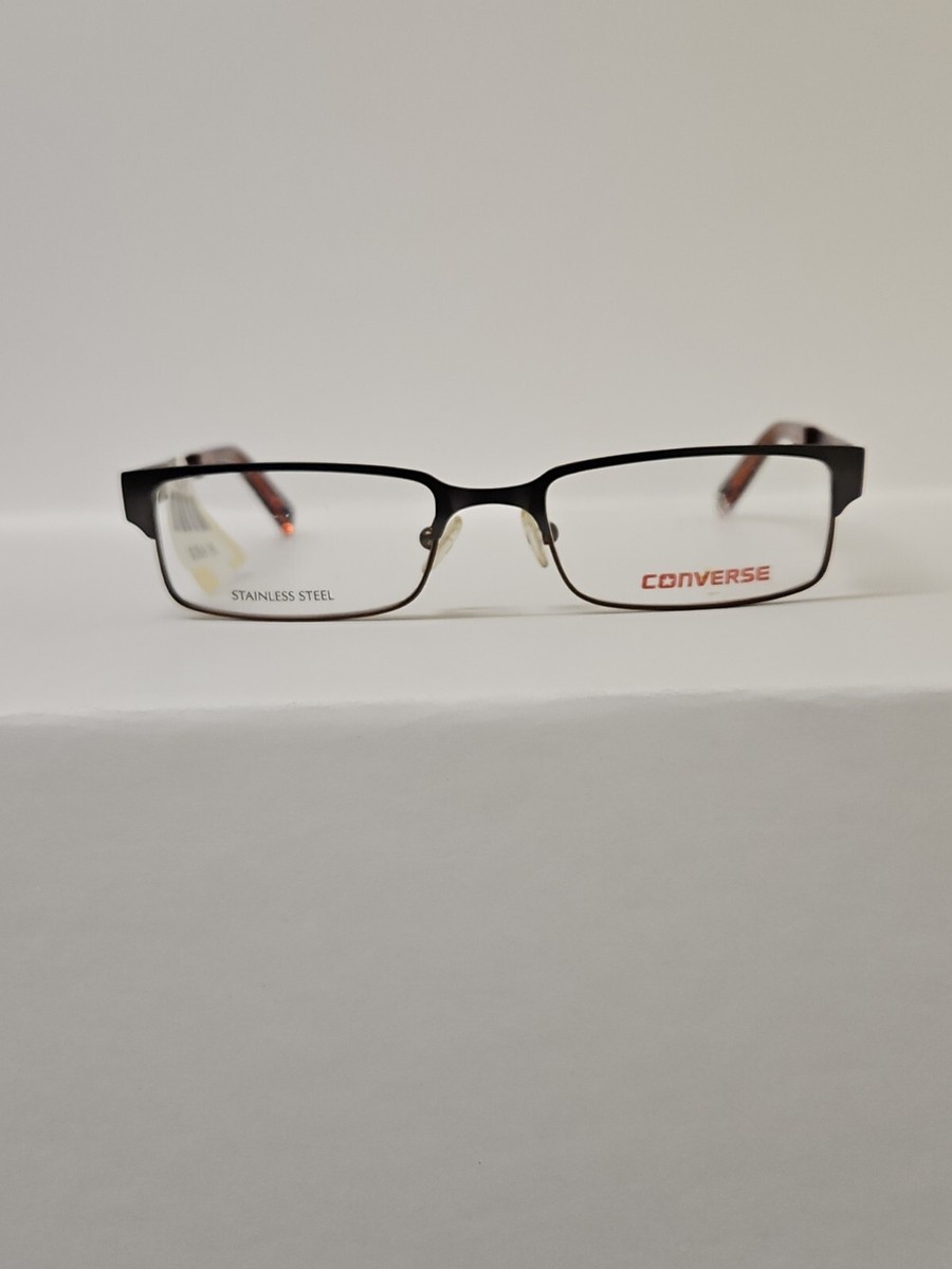 Converse Zing Gunmetal Orange Authentic Eyeglasses 46-16-130 CONVERSE ZING Gunmetal Orange Kids Eyeglasses | Mercari main image 3