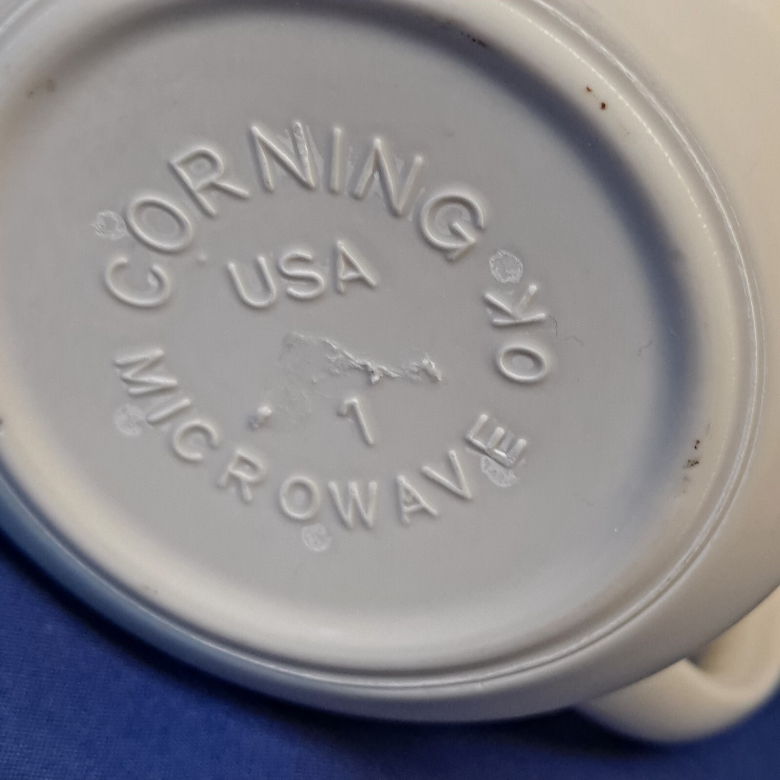 Vintage Corning Corelle ENGLISH BREAKFAST COFFEE MUG Tea Cup Stoneware Pink