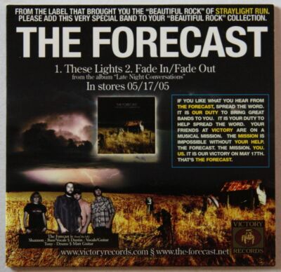 Forecast + Spitalfield Split CD-Single Cardcover