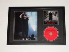 SAM HUNT SIGNED FRAMED 12X18 