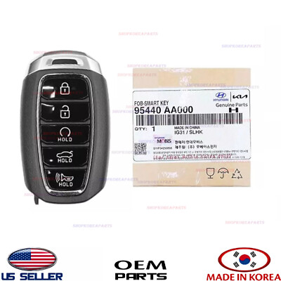 Genuine Fob Smart Key Remote Control Blanking OEM Hyundai Elantra 2021-2023