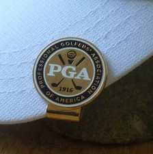 PGA Hat Clip Only - Magnet Embedded for Any Club Ball Marker - By Ahead