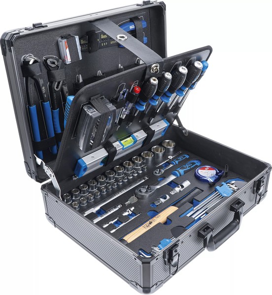 Bgs Profi-Werkzeugsatz Im Aluminium-Koffer Universal Werkzeugkoffer 149-Teilig-image