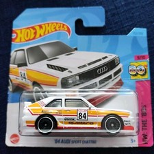 Hot Wheels '84 AUDI Sport Quattro White - HW - The 80's 9/10