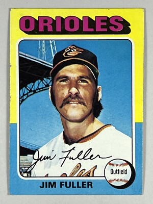 #ad 1975 Topps #594 Jim Fuller Baltimore Orioles $1.99