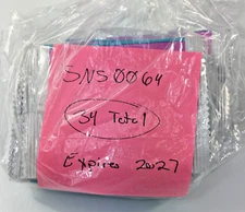 34 Safe n Simple SNS00644 EXTRA LARGE Adhesive Remover - Exp 2027 in BAG