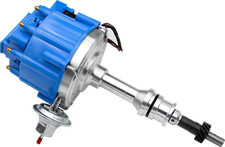 Hei Distributor 65k Coil 7500 Rpm For Ford Windsor Sbf 5.8l 351w 1-wire Blue Cap Hei Distributor 65k Coil 7500 Rpm For Ford Windsor Sbf 5.8l 351w 1-wire Blue Cap