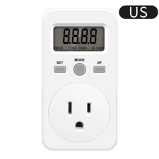 KWE-PMB03 Digital Energy Meter Wattmeter Socket Voltage Power Consumption Watt A
