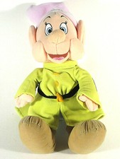 Disney DOPEY Stuffed Plush 7 Dwarfs 12"H Vintage