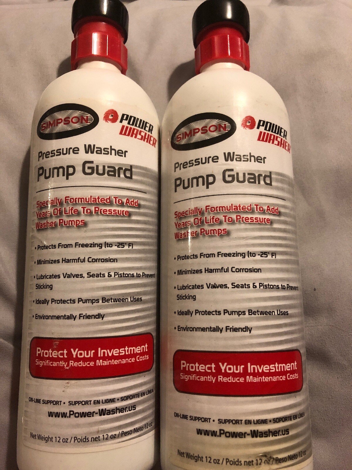 Simpson Pressure Washer Pump Guard  2-12 Oz Cans