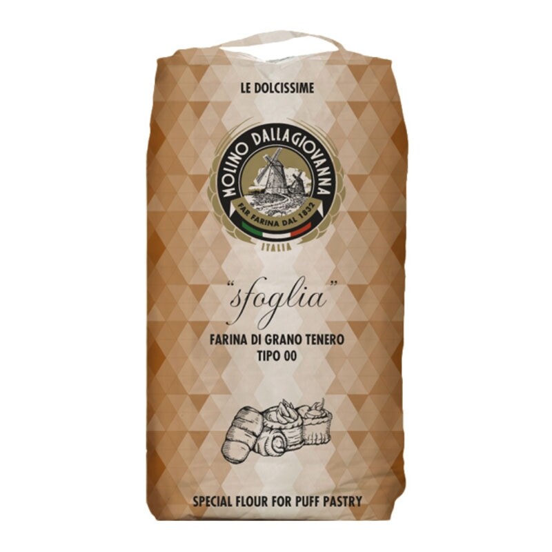 Farina "FarDolci Sfoglia"  25Kg -  Molino DALLAGIOVANNA