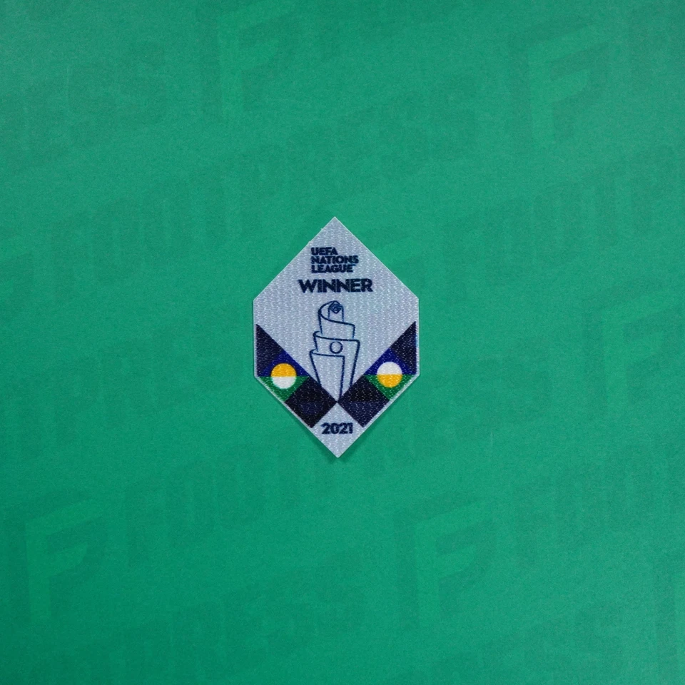 Flocage Officiel - Patch, UEFA Nations League 2021 Winners Badge Chest