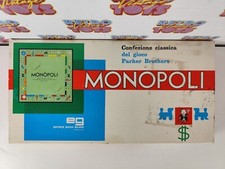 MONOPOLI PARKER CONFEZIONE CLASSICA RETTANGOLARE  1985 NEW VINTAGE  EG
