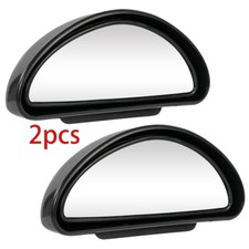 2X BLIND SPOT MIRROR For Car Motorcycle Van Bike Convex Adjustable Wide Angle