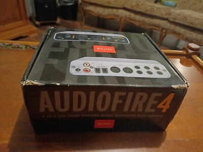 ECHO Audiofire 4 MIDI Interface Audio Recording High End Wandler