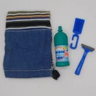 Barbie Shaving Fun Ken Doll 4 Replacement Accessories Vintage Mattel 1994