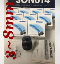 TAMRON Surveillance Camera Lens W/3-8mm F1.0 1/3" CS Manual Iris Focus Zoom NEW 