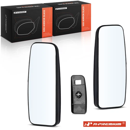 A-Premium 2x Mirror Glass w/ Manual Adjust for Mercedes-Benz Sprinter 2500/3500