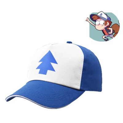 Mason  Dipper  Blue Pines Hats Gravity Falls Dipper Baseball Cap Cosplay Hat