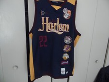 Harlem Globetrotters Limited Edition PLATINUM FUBU 2XL 22 GEESE Jersey