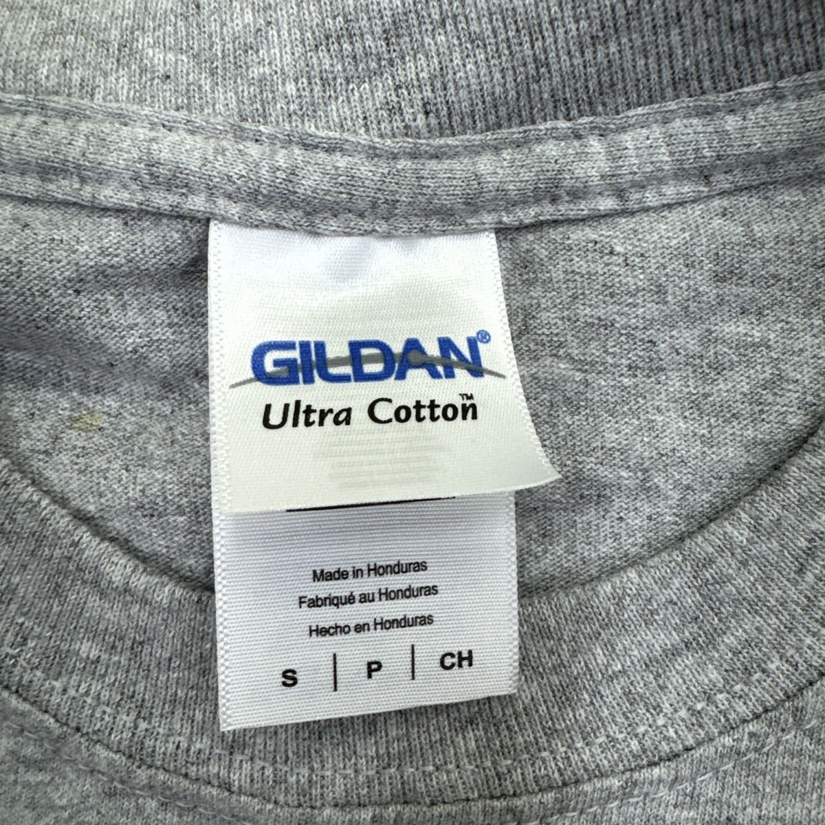 gildan mens ultra cotton t shirt S/P/CH Sport Grey Heavyweight