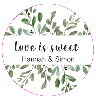 CrisPhy - Adesivi Personalizzati Per Matrimonio, Etichette Adesive Per - Foto 7