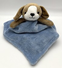 Carter  s Puppy Dog Blue Lovey Security Blanket Plush Baby Toy