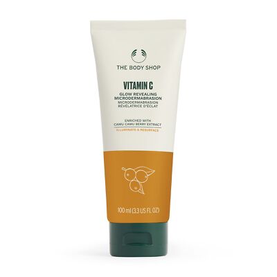 Vitamin C Glow Boosting Microdermabrasion Scrub 3.3 Fl Oz Exfoliating Treatment