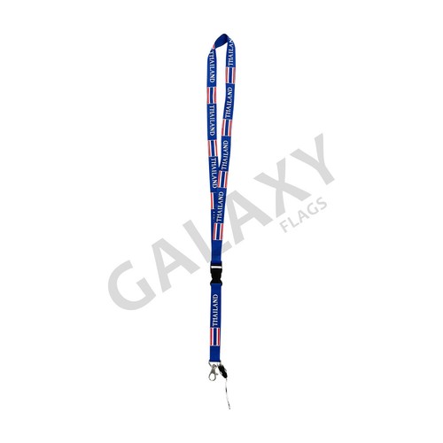 Thailand Lanyard / Thailand Flag Lanyard Swiss Flag - Picture 2 of 4